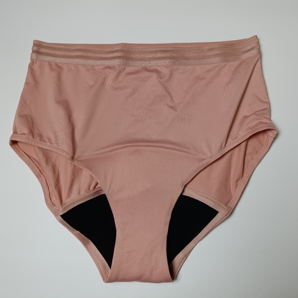 Thinx for All Leaks Basic Hi-Waist, Light Absorbency Reusable Washable Panty - Picture 3 of 12